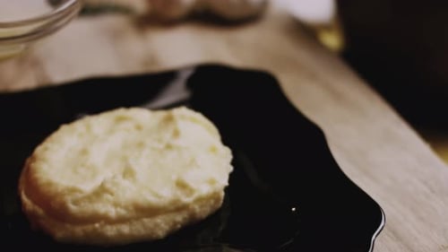 Food Preparation Process in a Kitchen Setting