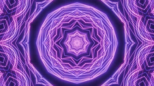 Impresionante fondo de bucle de neón
