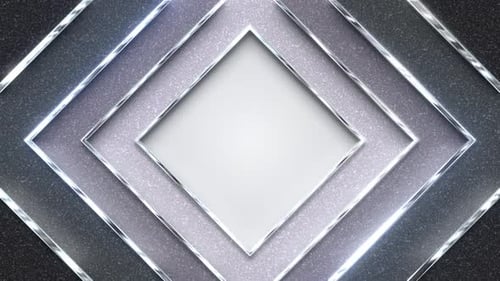Elegant Geometric Diamond Tunnel Loop Background