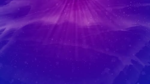 Abstract Light Rays and Particles Ethereal Looping Background