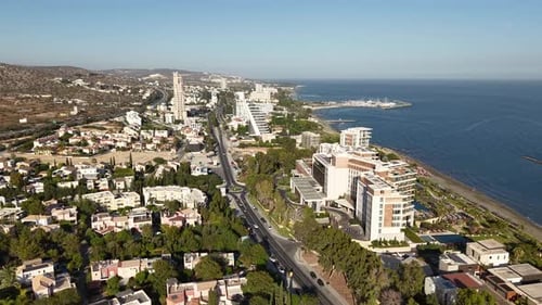 Aerial View of Limassol, Cyprus