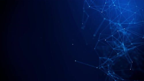 Futuristic Digital Network Logo Reveal Intro