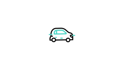 Minicar Animated Icon