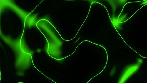 Seamless Loop Dark Green Abstract Gradient Background