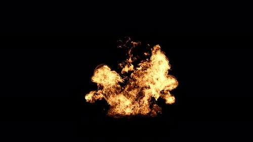Dynamic Realistic Fire Explosion Effect