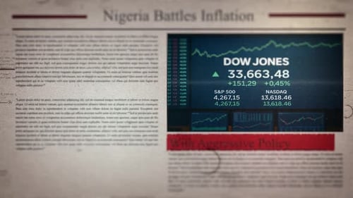 Nigeria Battles Inflation With Aggressive Policy Newspaper Style Headline Titles