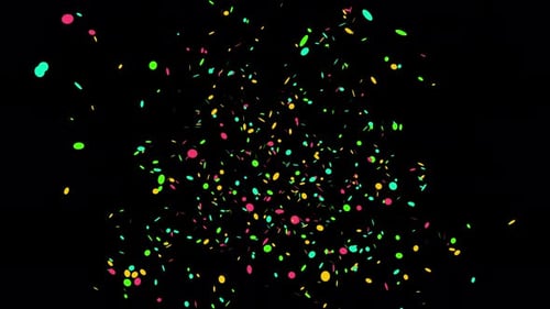Confetti Splash Circle V3