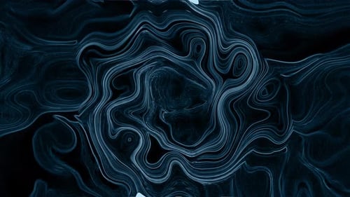 Abstract Flowing Fluid Lines Animated Background Loop