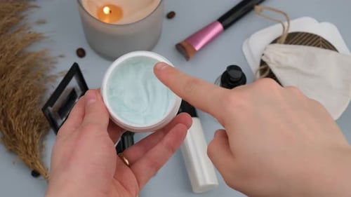 Showing Hand Cream