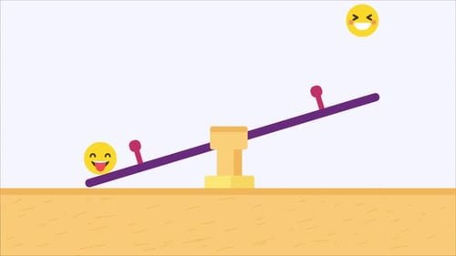 Emojis Jumping On A Swing 4K