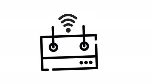 Animation Modem Icon