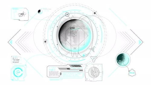 Infographics of Exploration of Distant Space Worlds