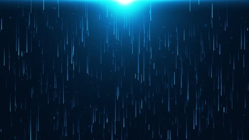 Abstract Technology Big Data Background Data Flow Transfer Data Block Chain Server Cyberspace