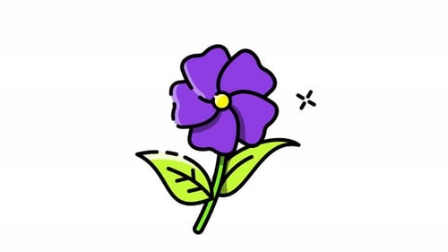 Violet Flower