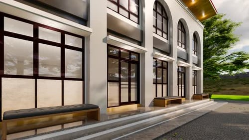 Modern Mosque Exterior Design Video