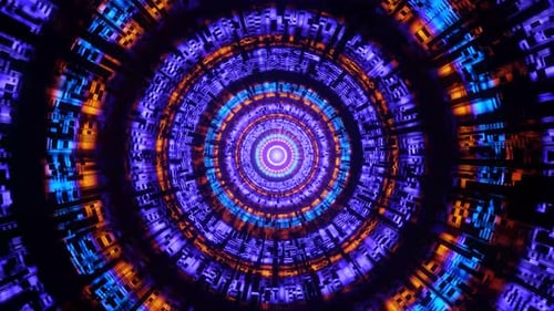 Abstract Video Motion Background