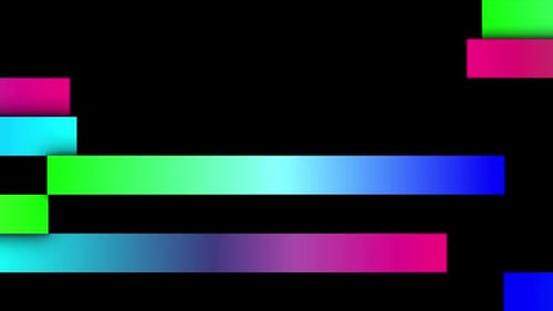 Dynamic Modern Colorful Bar Reveal Transition