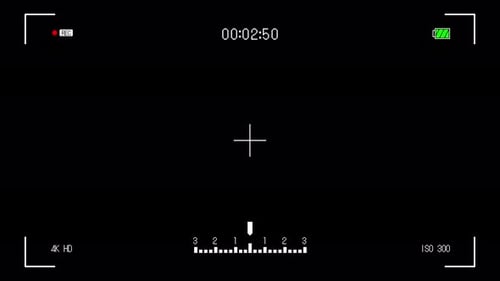 Camera Recording Border Overlay