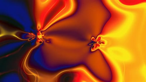 gradient color digital abstract motion liquid animation background