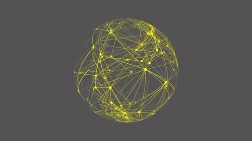 Zusammenfassung Digital Plexus Planet-Technologie, die globale Kommunikationsnetzwerkdaten verbindet. 5338