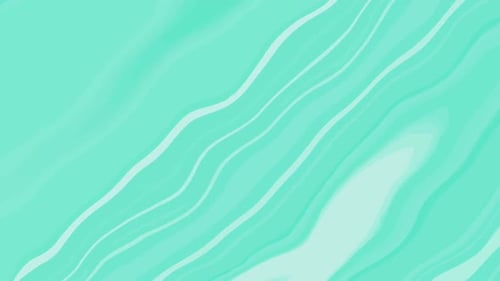 Abstract Fluid Wavy Lines Aqua Background Animation