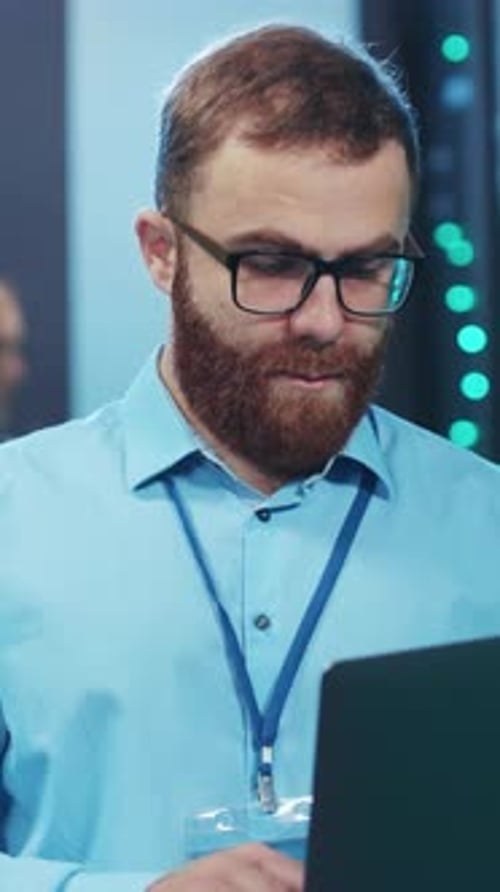 A Highly Skilled and Professional IT Technician Actively Engaged in the Data Center Field