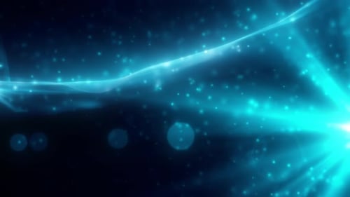 Light Particle Background