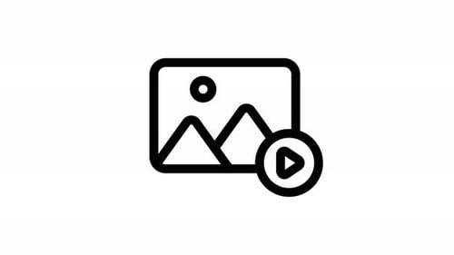 motion line icon animation