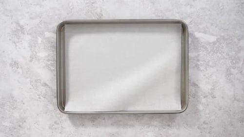 Bacon Bacon Strips Cooking Flat Lay Food Meat Pork Raw Recipe Step By Step Greasy Making Overhead