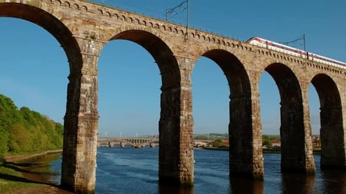 Royal Border Bridge, Berwick-upon-Tweed, Northumberland, England, UK