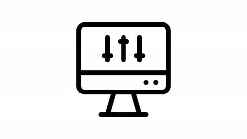 ajustar la animación del icono de línea