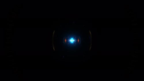 Abstract Neon Patterns in a Hypnotic VJ Loop