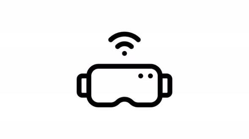 wifi line icon animation