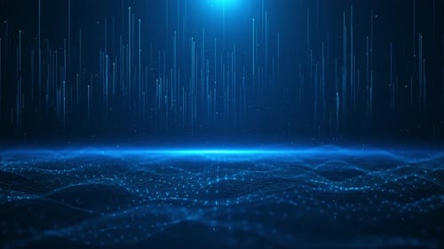 4K Digital Cyberspace Virtuelles 3D-Konzept mit künstlicher Intelligenz im Hintergrund der Cybertechnologie.