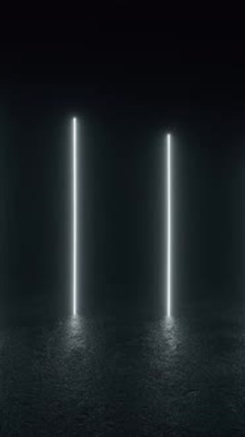 A 3D animation loop of futuristic