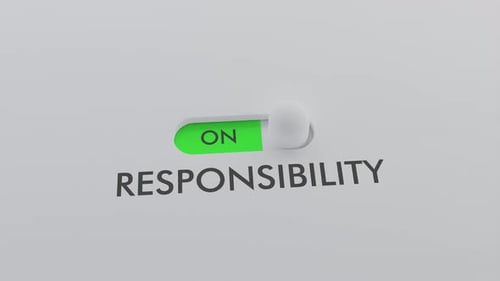 Den RESPONSIBILITY-Schalter einschalten