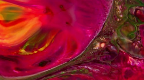 Abstract Background Of Colorful Liquid Paint Movement 15