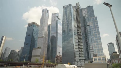 Modern Skyscrapers in New York City