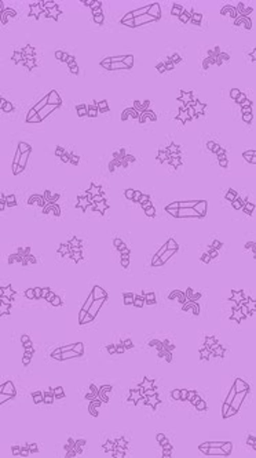 Geometry Pattern Animation Seamless Background Stars Crystals Abstract Lines