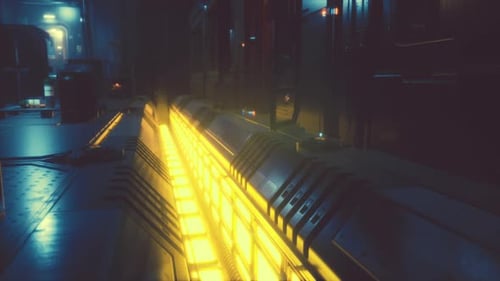 Sci Fi Looking Dark and Moody