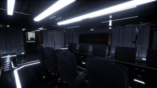 Futuristic Office and Communication Network Center