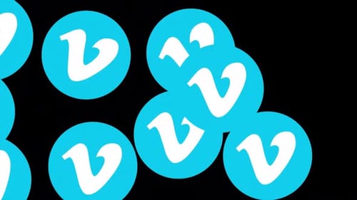 Vk Social Media Icons Transition Alpha Channel