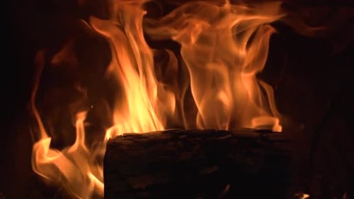Wood Fire Transition Full Hd