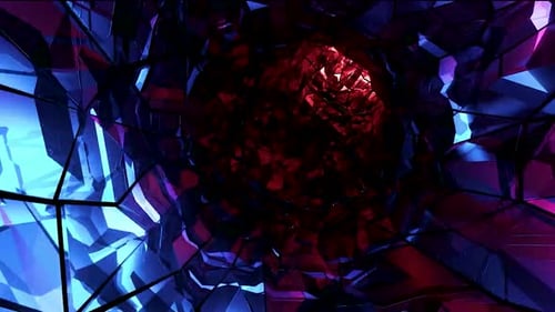 Light Tunnel Loop 4K