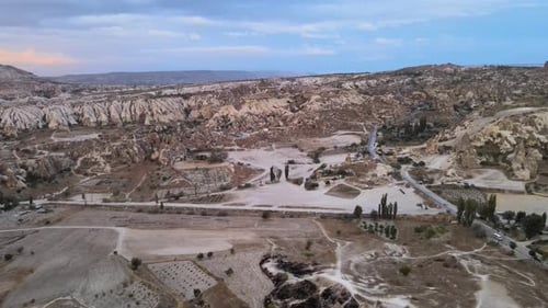Cappadocia valley landscape