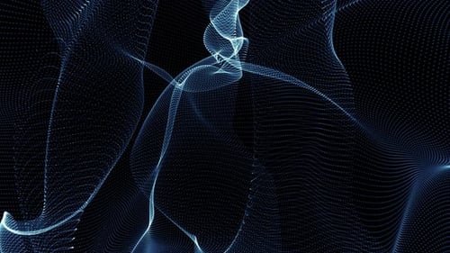 Blue Particles Flow