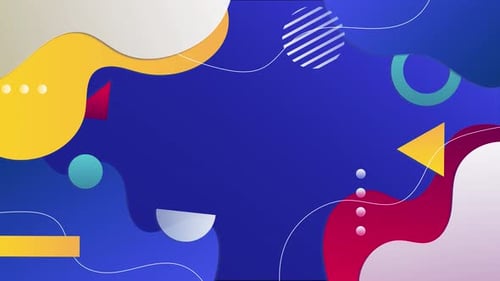 Dynamic Modern Abstract Shapes Logo Reveal Animation