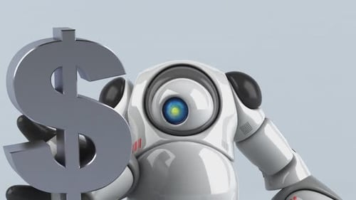 Großer Roboter - 3D-Animation