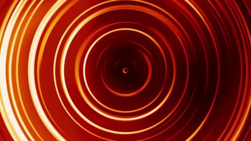 Abstrakter neonfarbener Hintergrund mit leuchtenden, wirbelnden leuchtenden Kreisen
