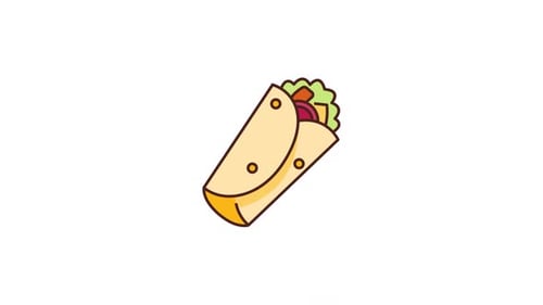 Animated Kebab icon Alpha Channel